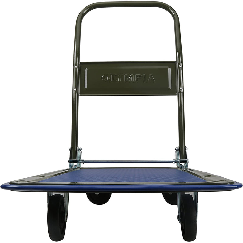 Olympia Tools 85-180 300 Pound Capacity Folding Utility Rolling Cart (Used)