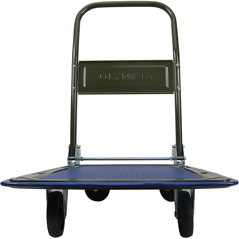 Olympia Tools 85-180 300 Pound Capacity Folding Utility Rolling Cart (Open Box)