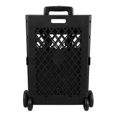 Olympia Tools Pack n Roll Portable Folding Mesh Rolling Storage Cart (Open Box) - VMInnovations