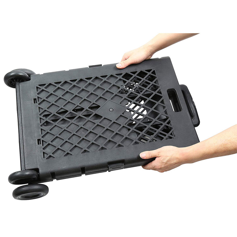 Olympia Tools Pack n Roll Portable Folding Mesh Rolling Storage Cart (Used) - VMInnovations