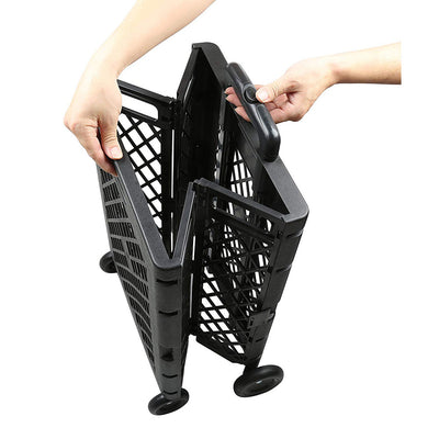 Olympia Tools Pack n Roll Portable Folding Mesh Rolling Storage Cart (Used) - VMInnovations