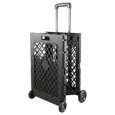 Olympia Tools Pack n Roll Portable Folding Mesh Rolling Storage Cart (Used) - VMInnovations