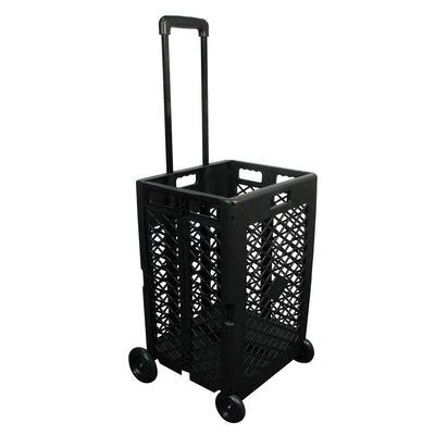 Olympia Tools Pack n Roll Portable Folding Mesh Rolling Storage Cart (Used)