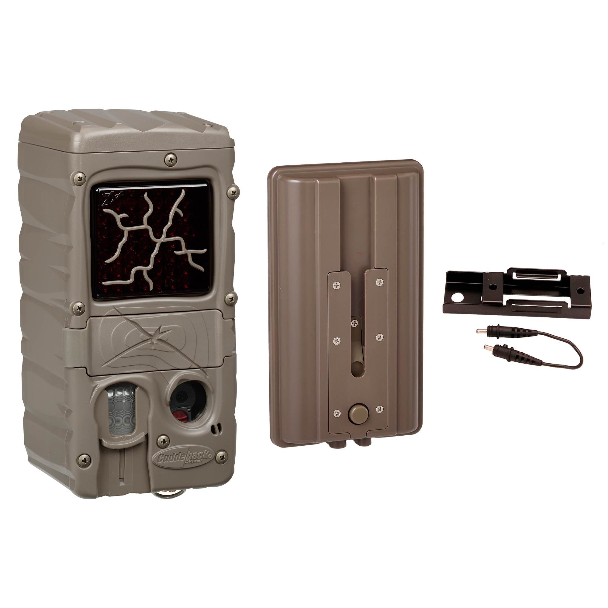 Cuddeback Dual Flash Cuddelink Invisible Infrared Game Trail Camera + Power Pack