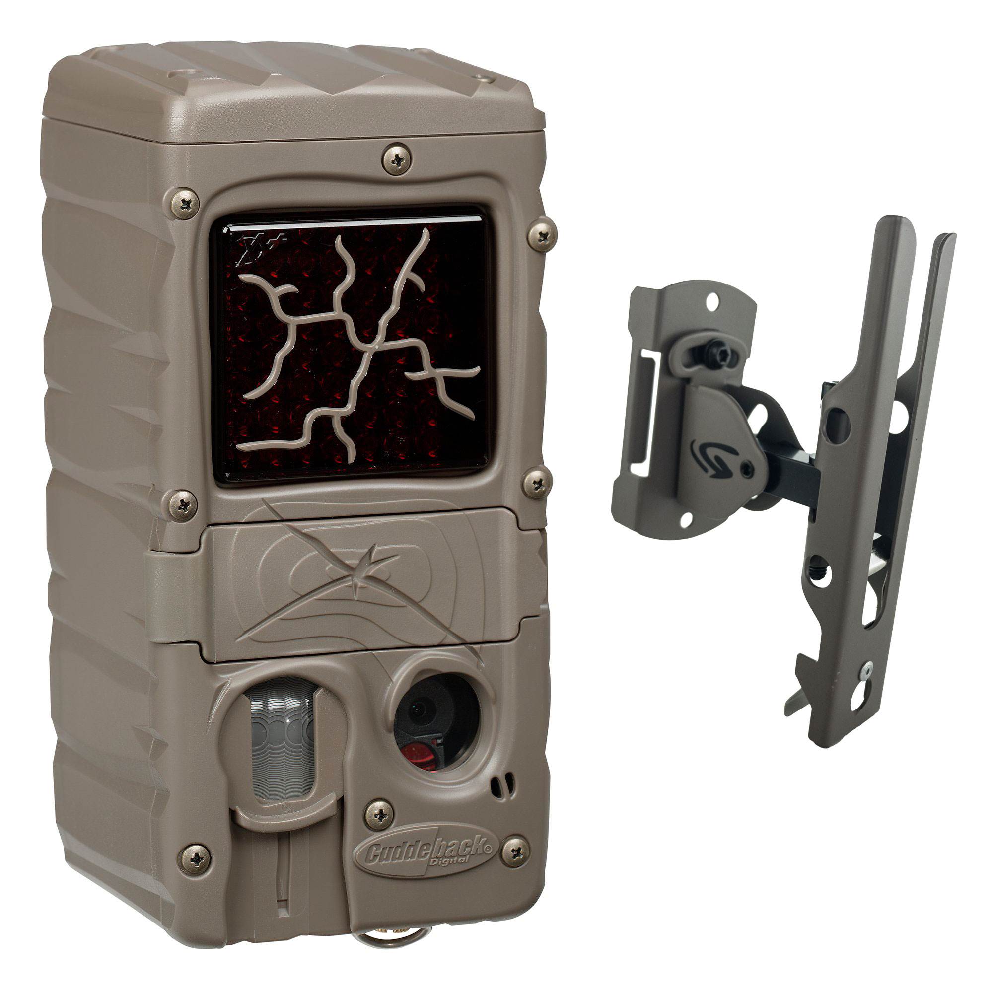 Cuddeback Dual Flash Cuddelink IR Scouting Game Trail Camera + Pan-Tilt Mount
