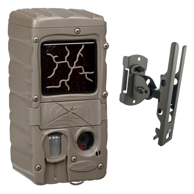 Cuddeback Dual Flash Cuddelink IR Scouting Game Trail Camera + Pan-Tilt Mount