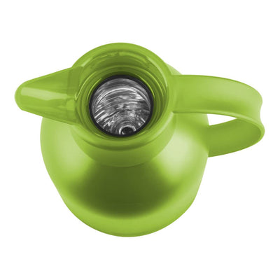 Emsa Samba 34 Ounce Hot Cold Coffee Vacuum Insulated Thermal Jug Pitcher, Green