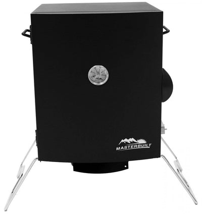 Masterbuilt Outdoor Portable BBQ Small Electric Meat Smoker, Black (Open Box)