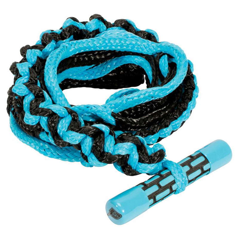 Connelly 20 Foot Surf Ski Tow Rope with T Bar Grip Handle, Cyan (Open Box)