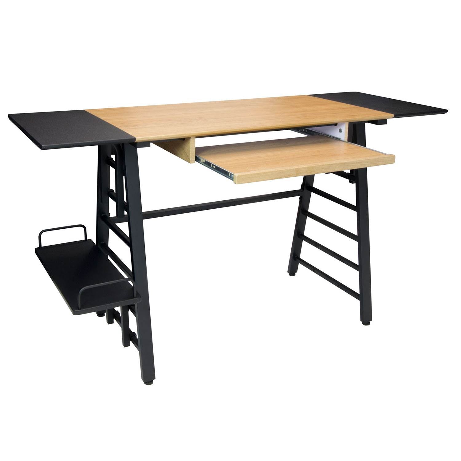 Studio Designs Ashwood Home Office Computer Drawing Table Convertible Desk