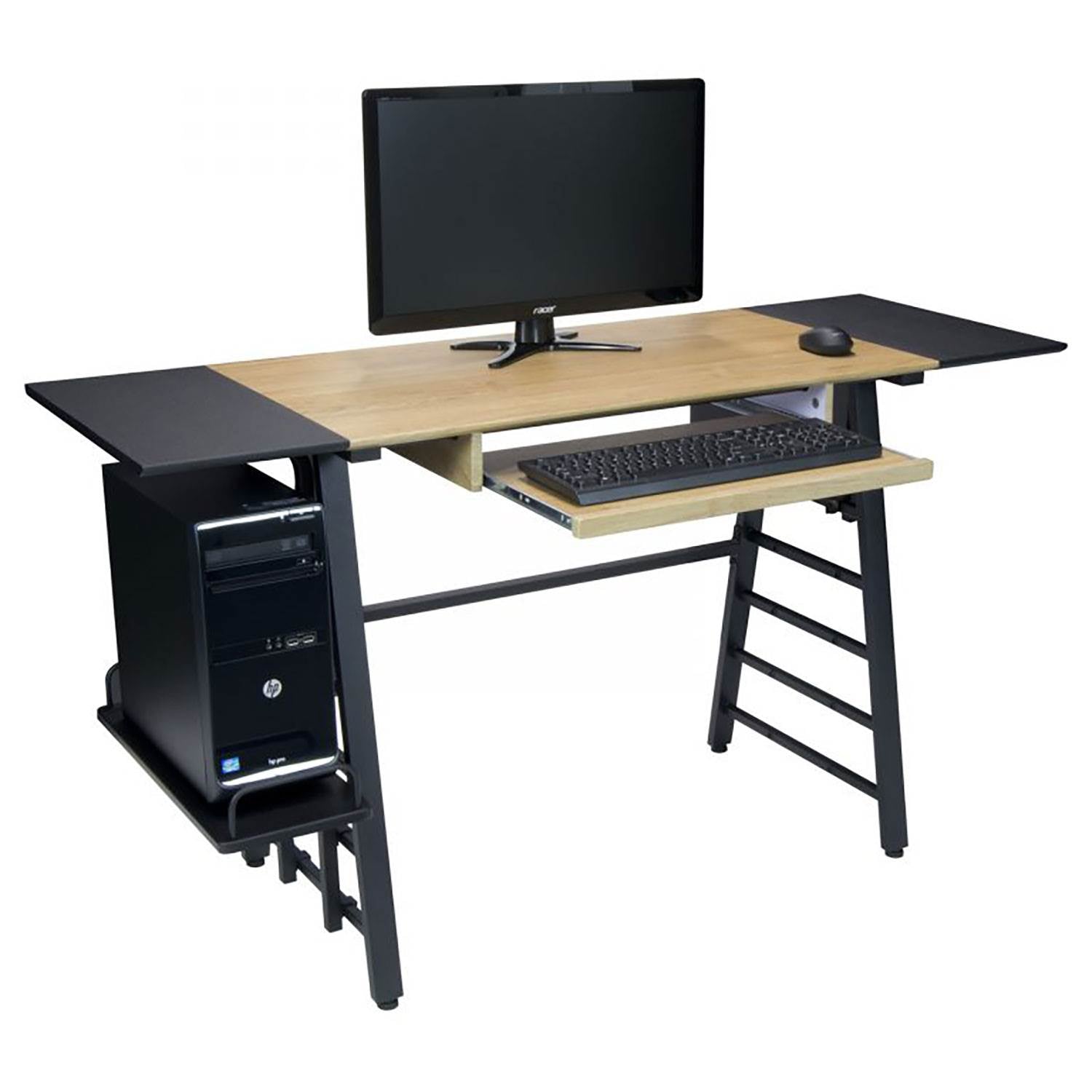 Studio Designs Ashwood Home Office Computer Drawing Table Convertible Desk
