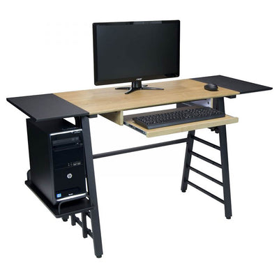 Studio Designs Ashwood Home Office Computer Drawing Table Convertible Desk