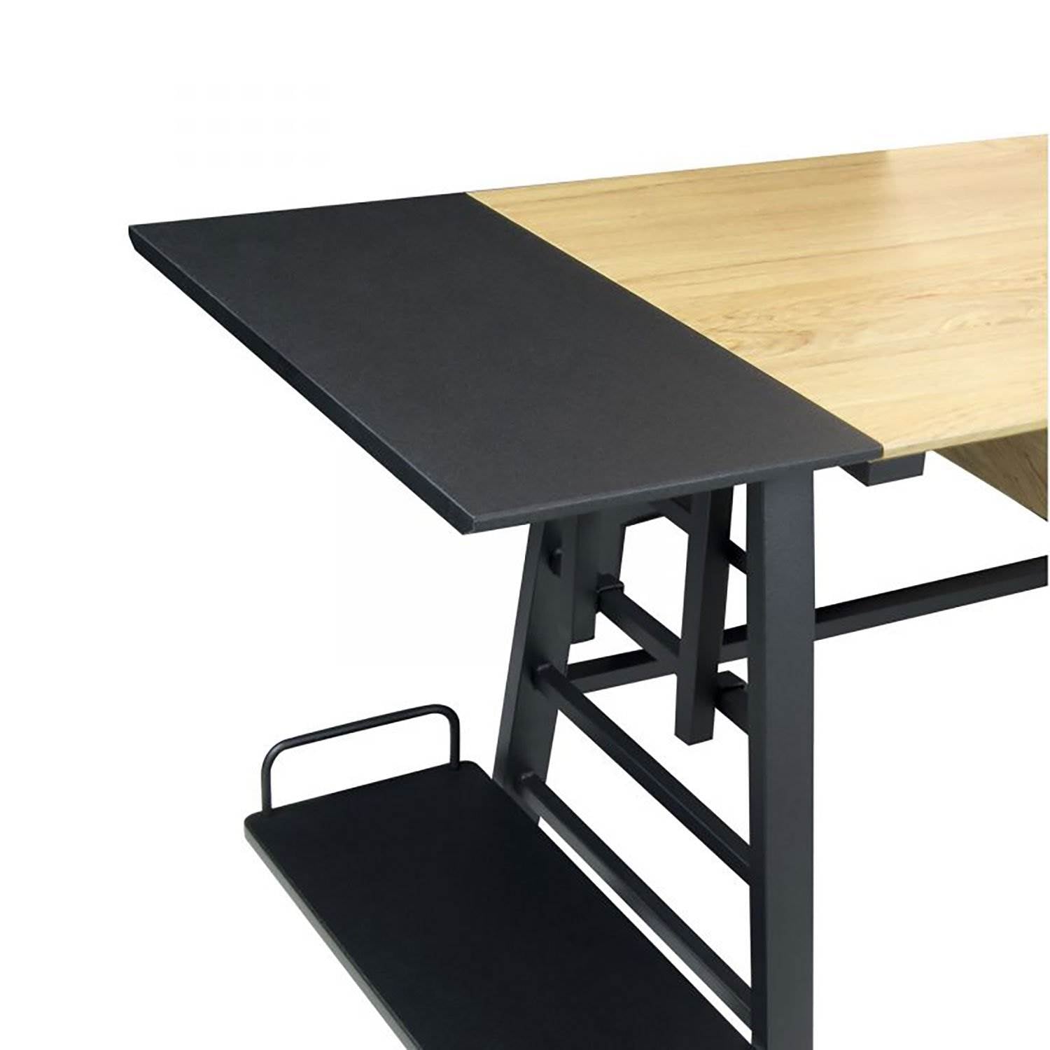 Studio Designs Ashwood Home Office Computer Drawing Table Convertible Desk