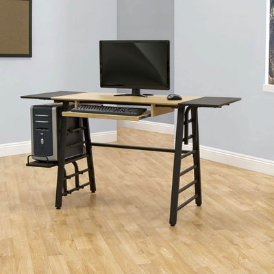 Studio Designs Ashwood Home Office Computer Drawing Table Convertible Desk