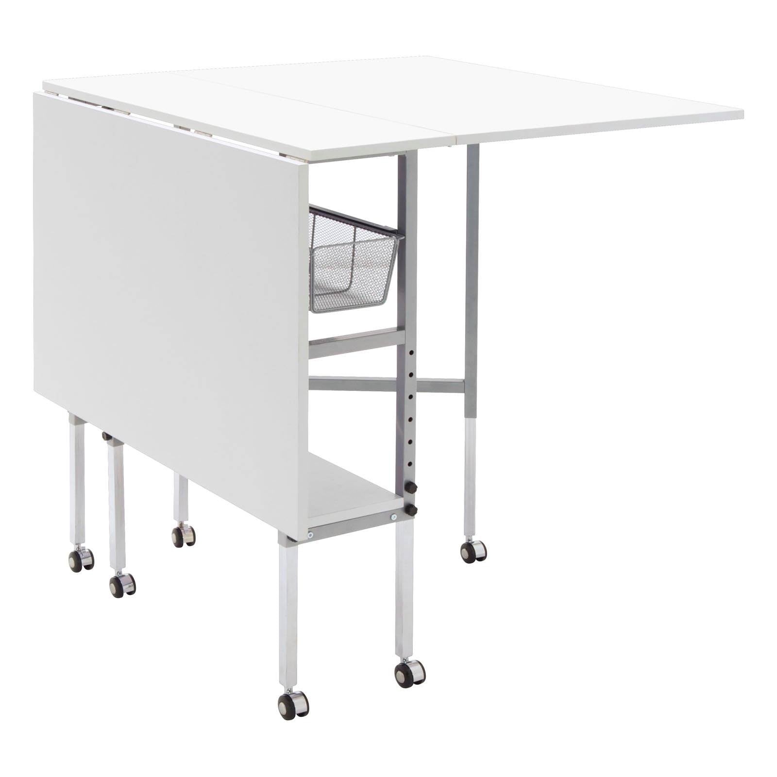 Studio Designs Sew Ready Hobby and Cutting Craft Desk Table w Storage (Open Box)