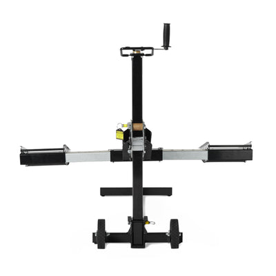 MoJack UPC Flat Folding 500lb Capacity Riding Lawn Tractor Mower Lift Jack, MJXT