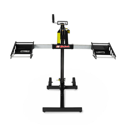 MoJack UPC Flat Folding 500lb Capacity Riding Lawn Tractor Mower Lift Jack, MJXT