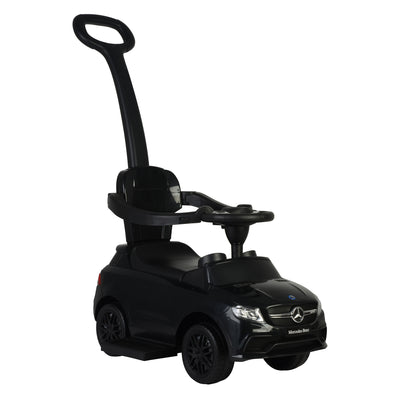 Best Ride On Cars Baby 3-in-1 Mercedes Push Car Stroller with LED Lights (Used)