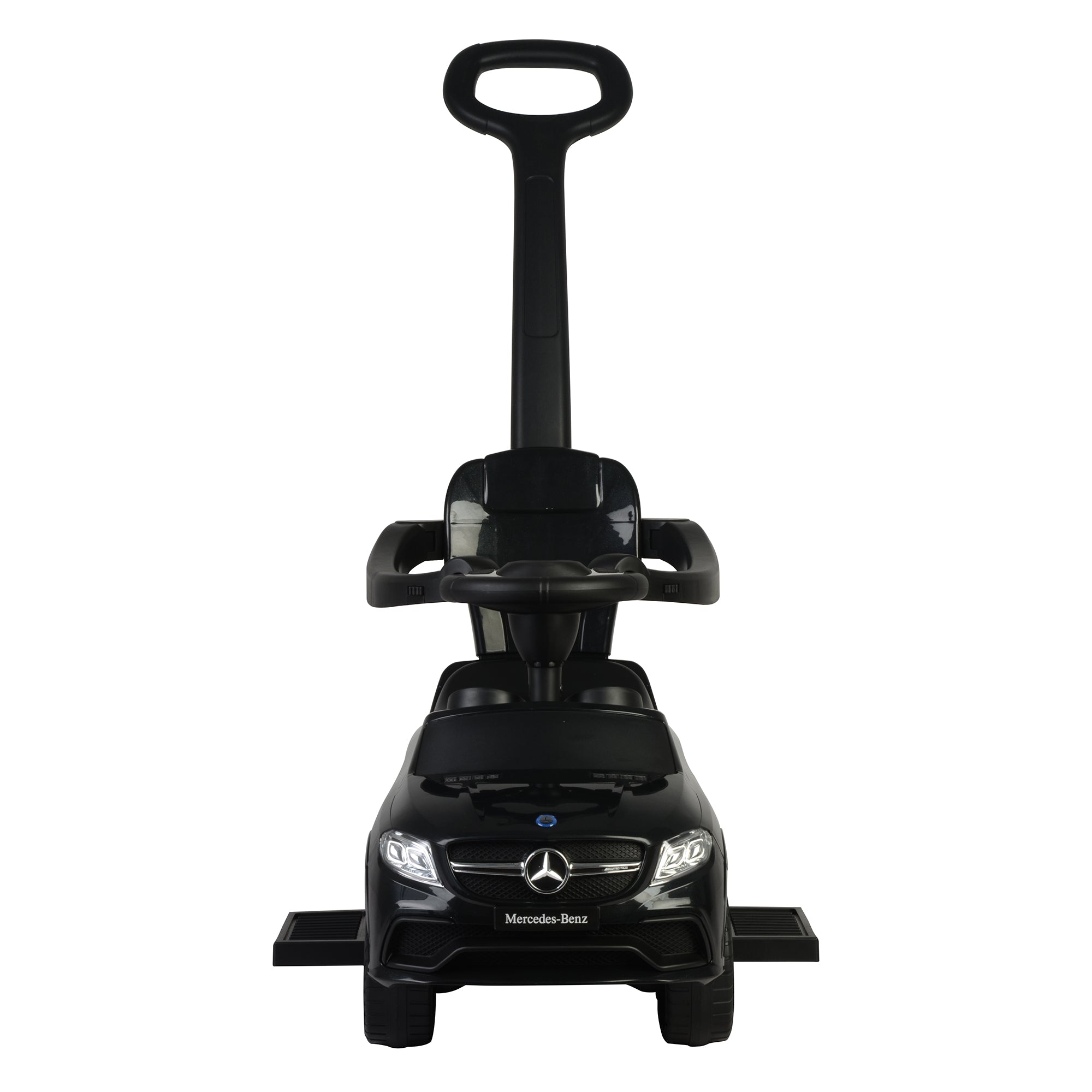 Best Ride On Cars Baby 3-in-1 Mercedes Push Car Stroller with LED Lights (Used)