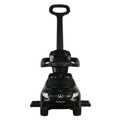 Best Ride On Cars Baby 3-in-1 Mercedes Push Car Stroller with LED Lights (Used)