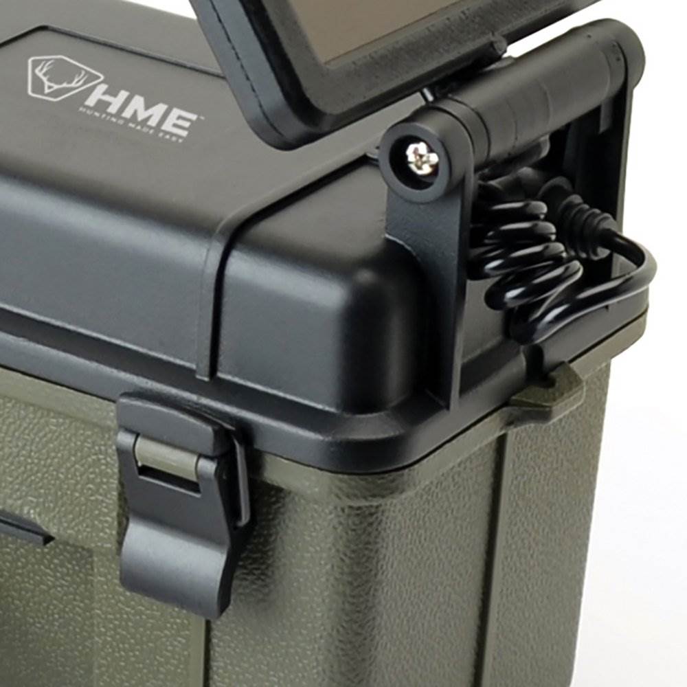 HME Trail Camera Waterproof 12 Volt Solar Auxiliary Lead Acid Battery Power Pack