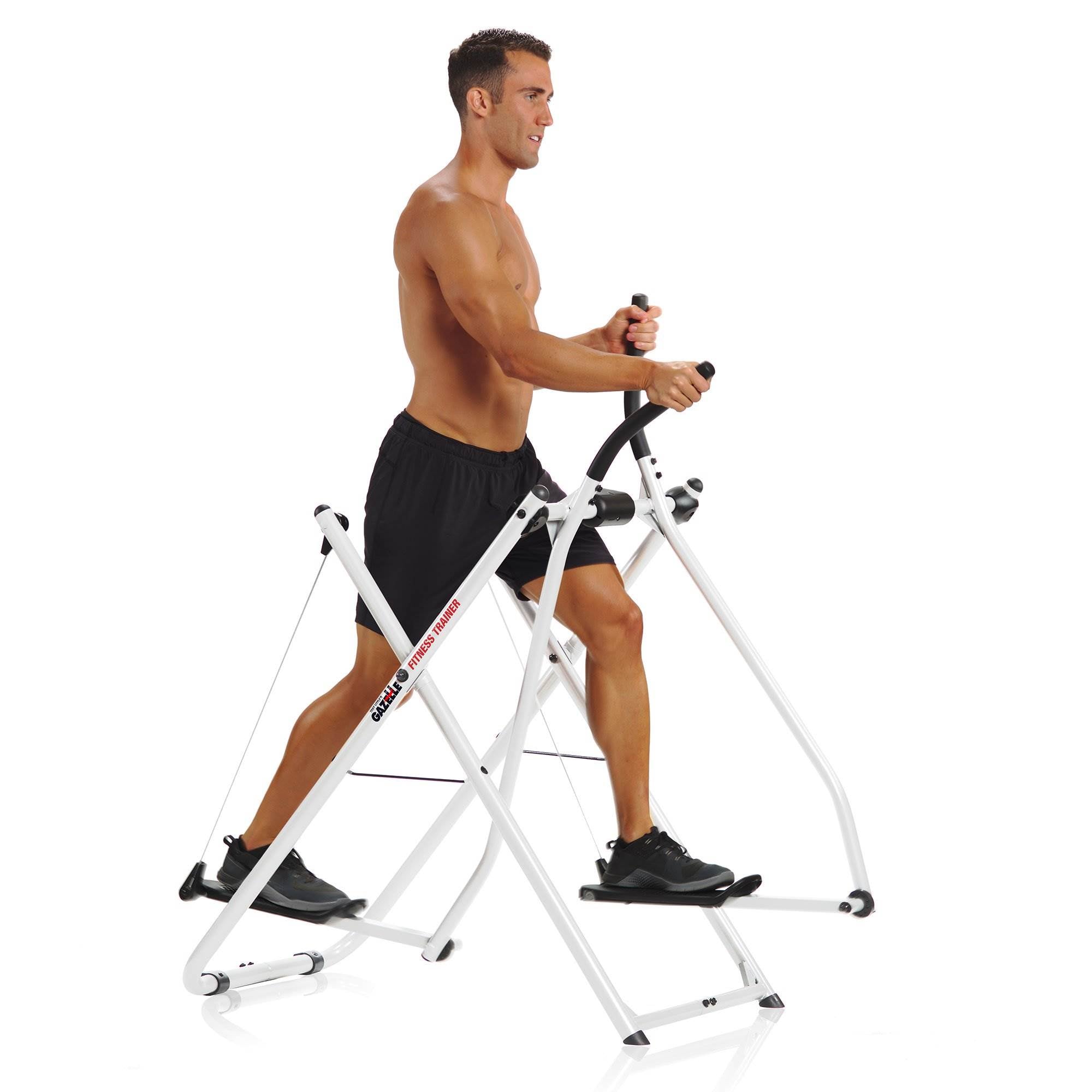 Gazelle Folding Home Gym Cardio Workout Elliptical Trainer Machine (Open Box)