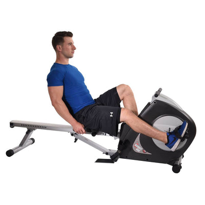 Stamina Fitness Conversion Recumbent Bike and Rower Exercise Machine + Mat