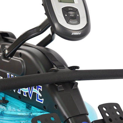 Stamina Elite Cardio Exercise Home Fitness Wave Water Rowing Machine Rower + Mat