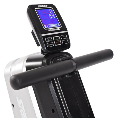 Stamina Magnetic Rowing Exercise Machine 1130 with Heart Rate Strap + Mat