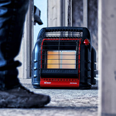 Mr. Heater 4,000 - 18000 BTU Big Buddy Portable LP Gas Heater Unit (Open Box) - VMInnovations