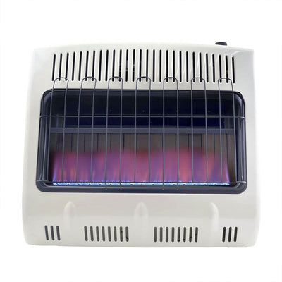 Mr Heater 30000 BTU Vent Free Blue Flame Propane Gas Wall or Floor Indoor Heater