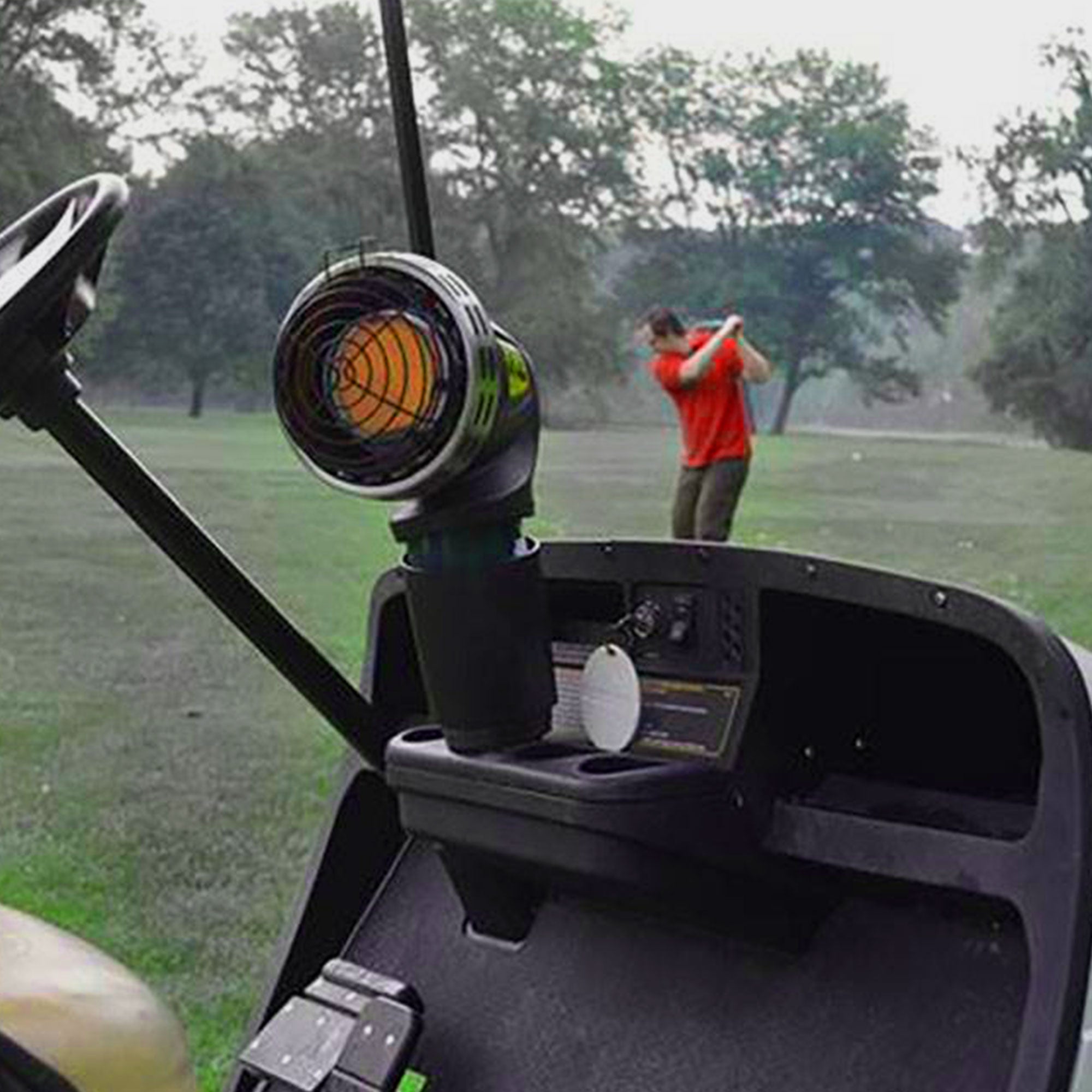Mr. Heater 4,000 BTU Propane Portable Golf Cart Cup Holder Heater (For Parts) - VMInnovations