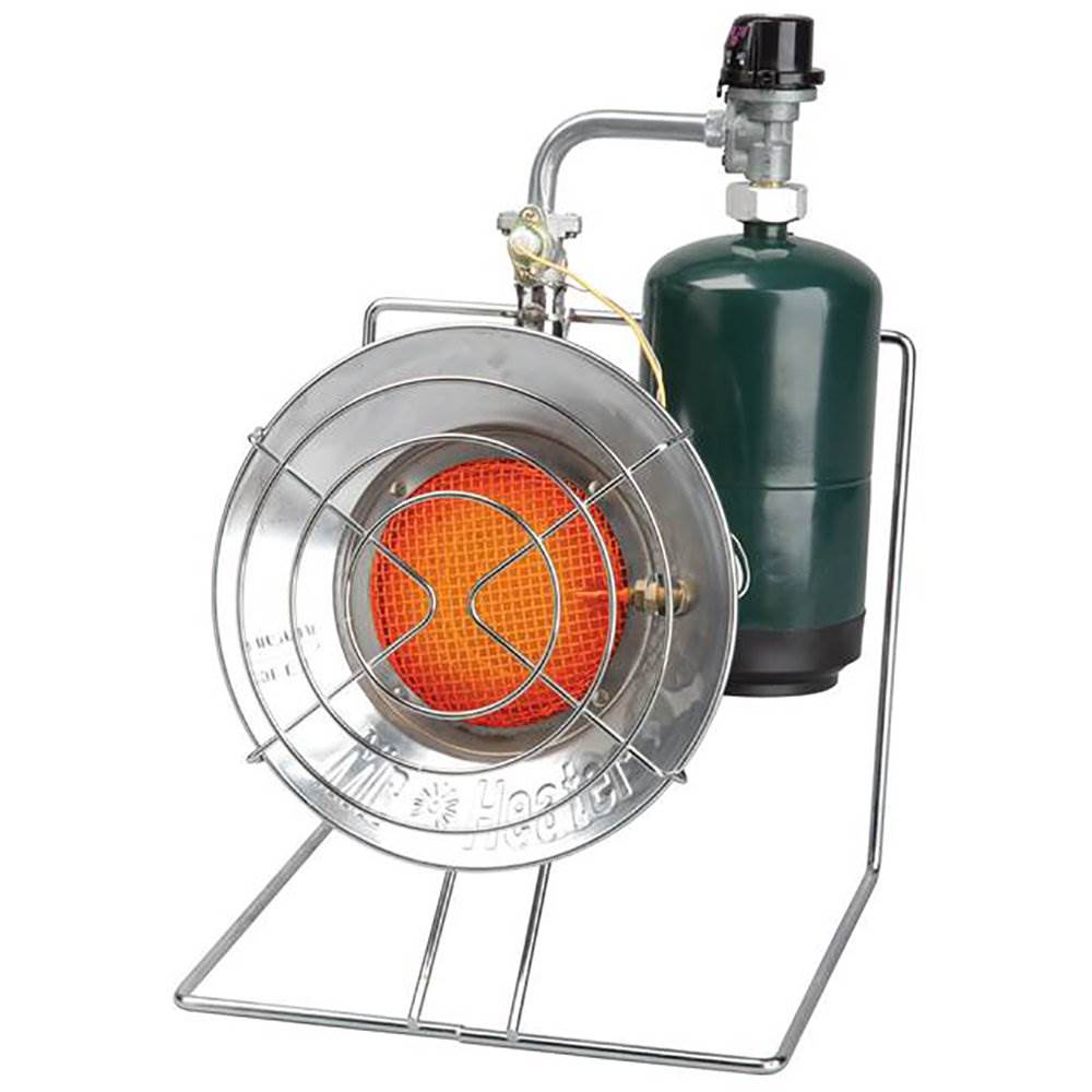Mr. Heater 15,000 BTU Propane Gas Tank Top Outdoor Heater and Cooker (Open Box)