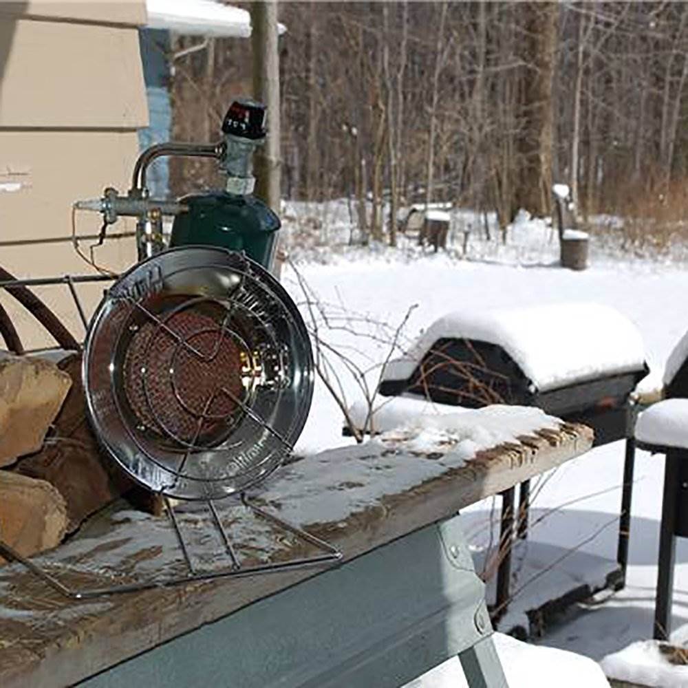 Mr. Heater 15,000 BTU Propane Gas Tank Top Outdoor Heater and Cooker (Open Box)