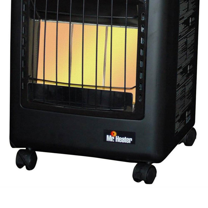 Mr. Heater 18,000 BTU Radiant Propane Cabinet Outdoor Space Heater (For Parts)