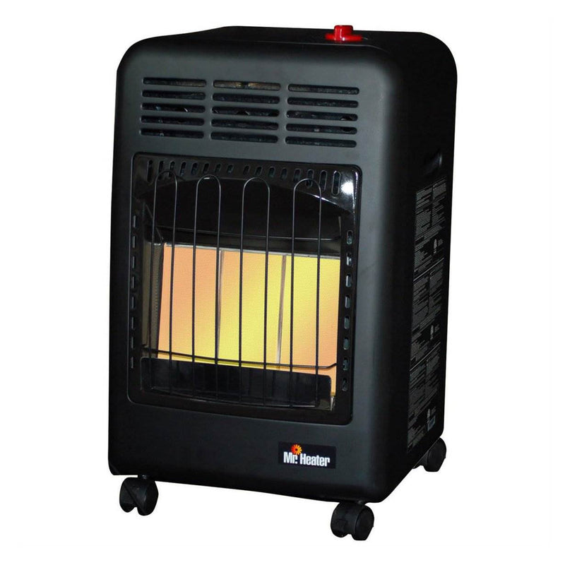 Mr. Heater 18,000 BTU Radiant Propane Cabinet Outdoor Space Heater (For Parts)