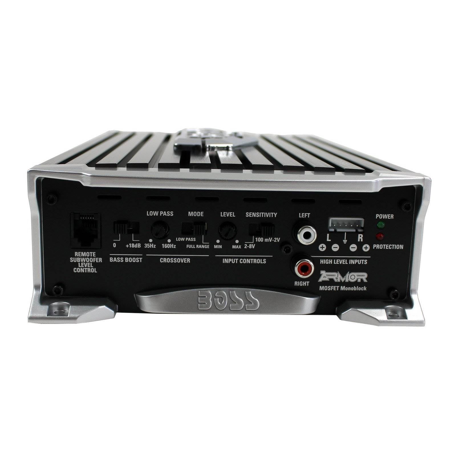 Boss Audio 1500 Watt Mono A/B MOSFET Power Car Amplifier + Remote | AR1500M - VMInnovations