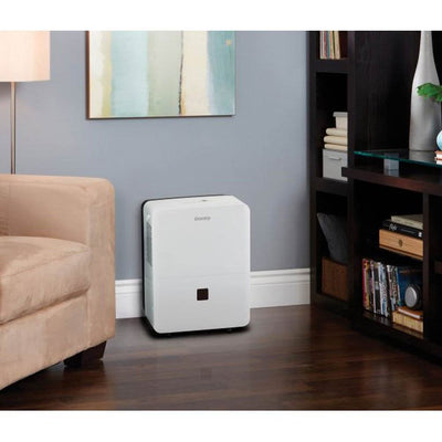 Danby Energy Star Rated 50 Pint 3,000 SF Portable Dehumidifier, White (Open Box)