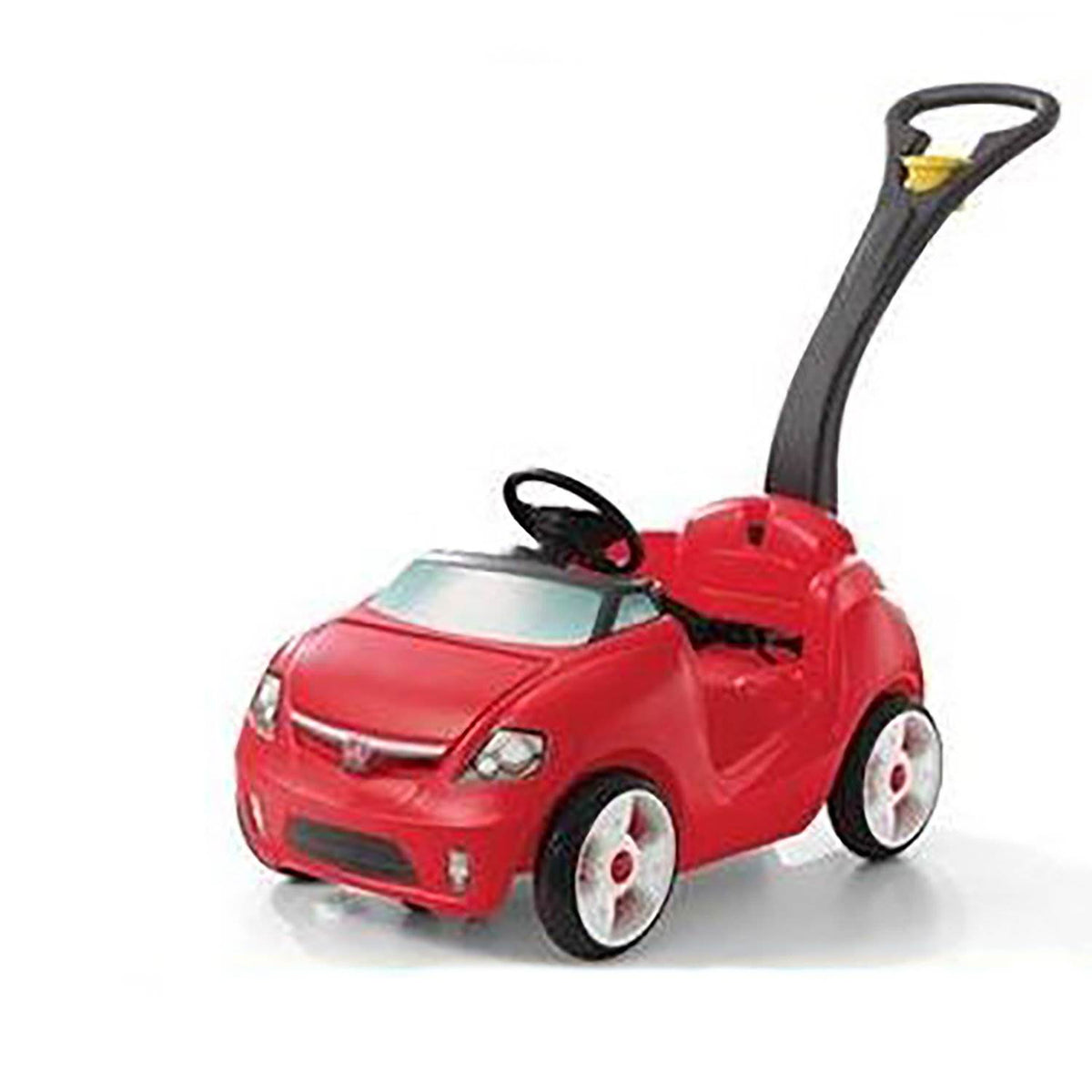 Step2 Easy Steer Childrens Sportser Ride On Car Push Pull Toy, Red (Used)
