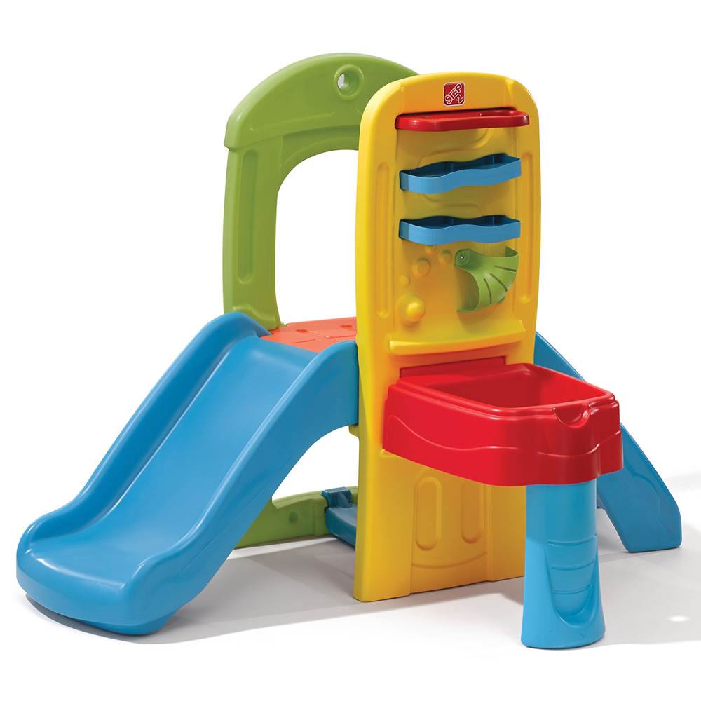 Step2 841900 Kids Play Ball Fun Climber Outdoor Toddler Playground with Slide