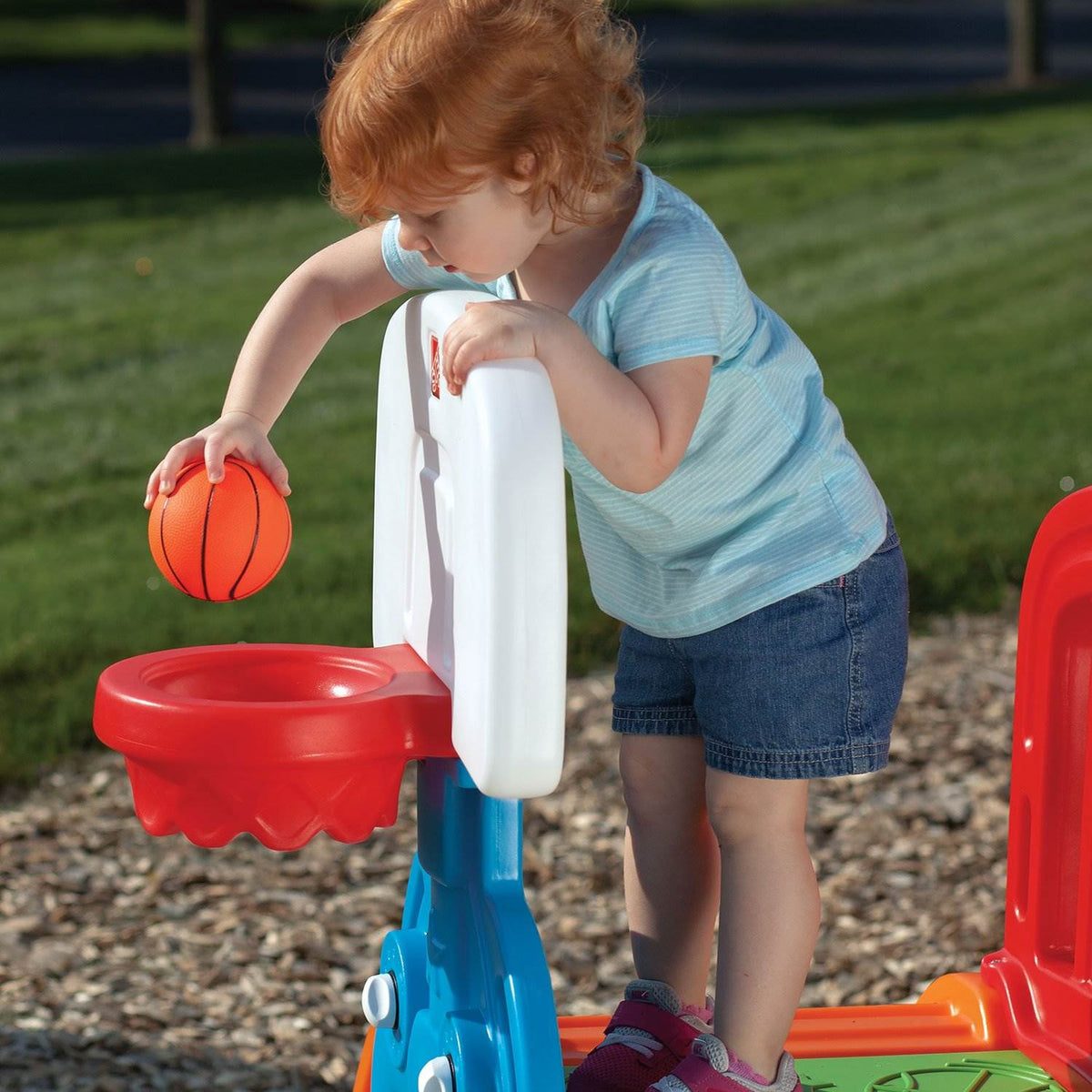 Step2 Outdoor Game Time Sports Climber Activity Jungle Gym Playset (Used)
