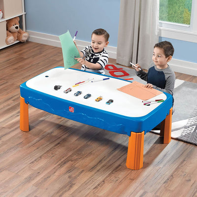 Step2 Children Kids Hot Wheels Car and Race Track Toy and  Play Table (Open Box)