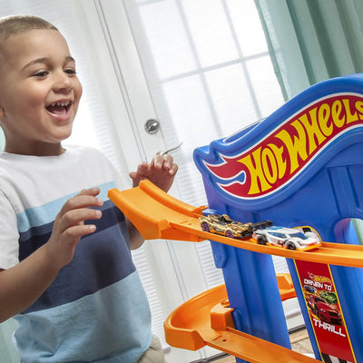 Step2 Kids Hot Wheels Road Rally Raceway Track Activity Play Table (Open Box)