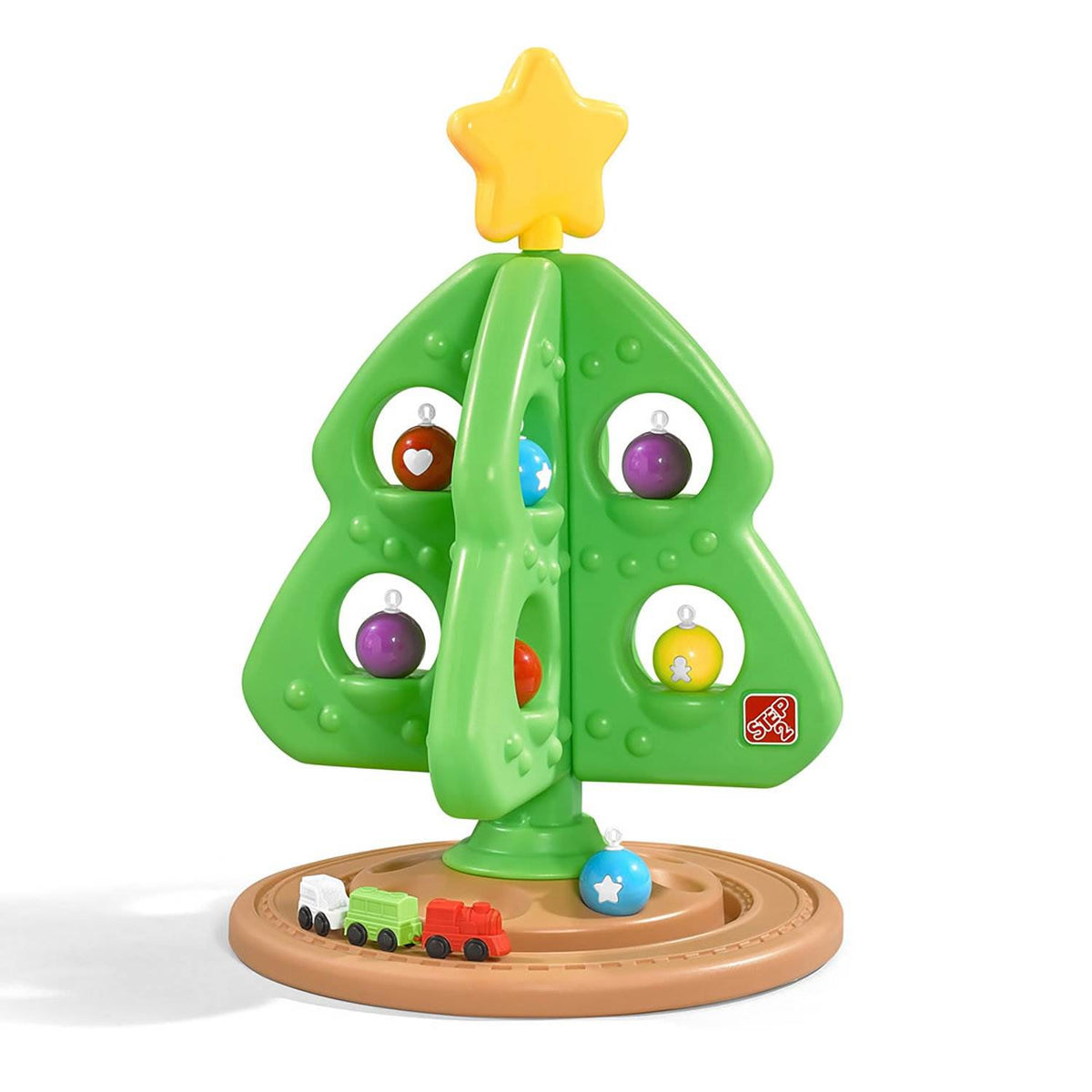 Step2 Child Play My First Christmas Tree with Ornaments & Trains (Open Box)
