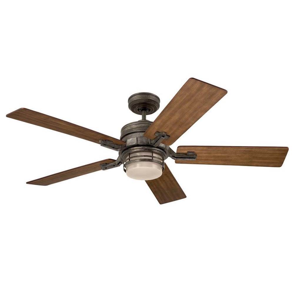 Emerson Amhurst 54" Indoor Ceiling Fan w/ Light, Vintage Steel (Open Box)