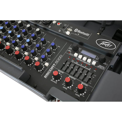 Peavey Escort 6000 PA System with Mixers, 2 Speakers, 2 Stands, 2 Mic Stands