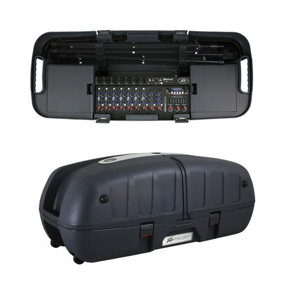 Peavey Escort 6000 PA System with Mixers, 2 Speakers, 2 Stands, 2 Mic Stands