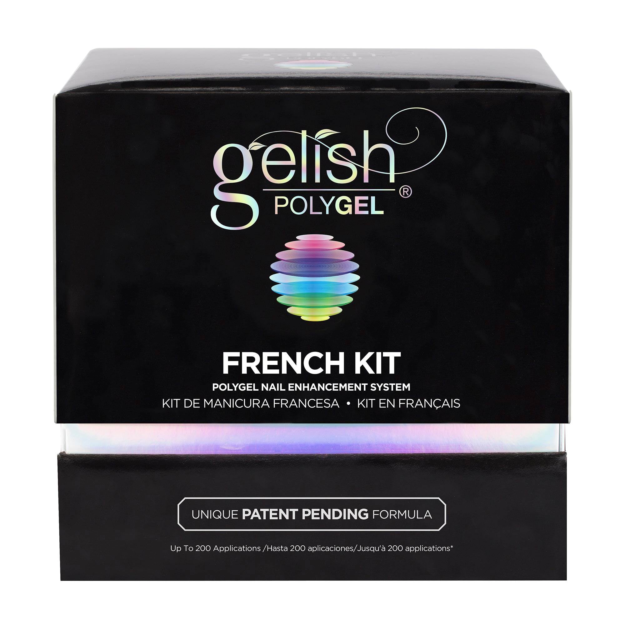 Gelish PolyGel Professional Nail Technician All-in-One Enhancement French Kit