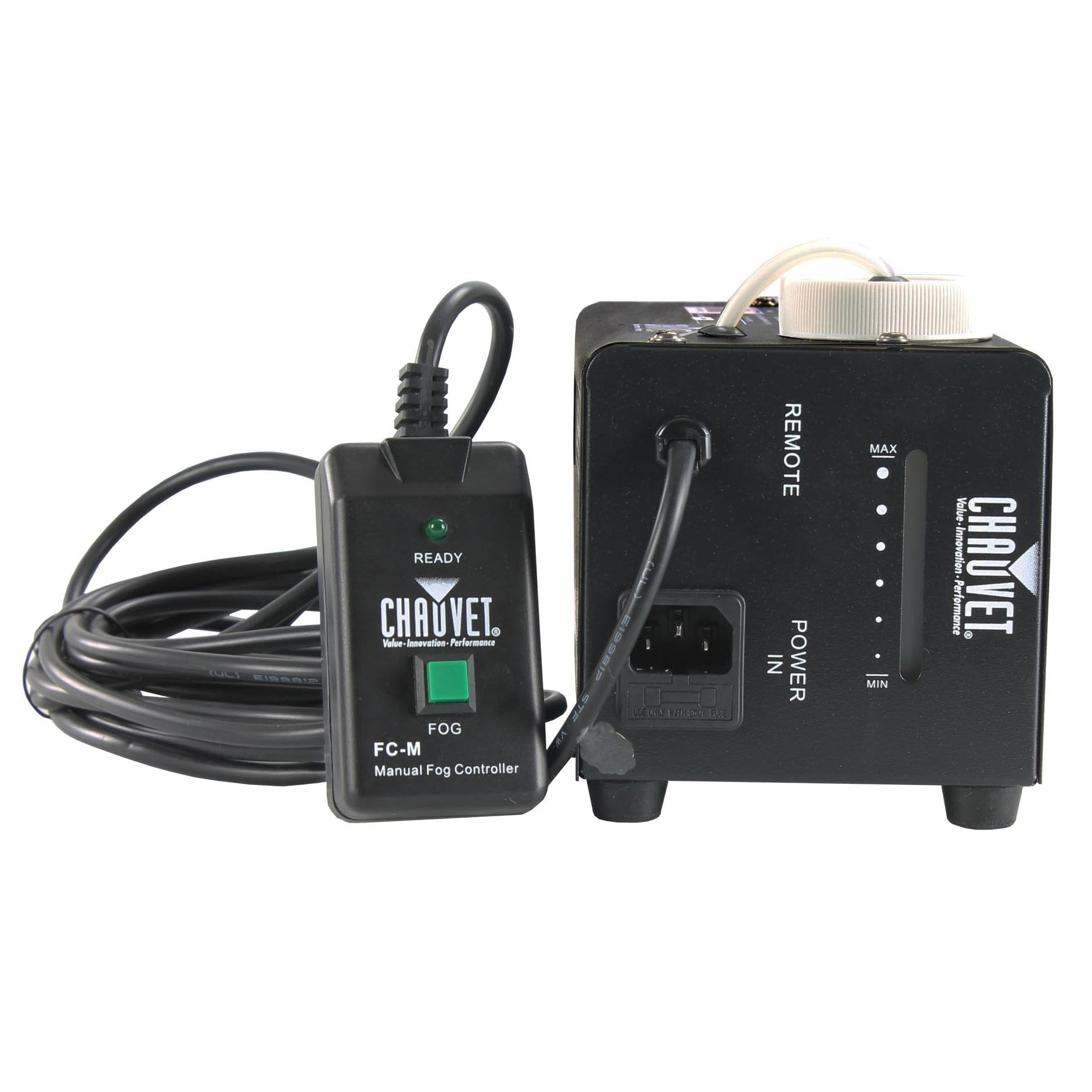 Chauvet DJ Hurricane Pro Fog Smoke Machine with 1 Gallon Bottle of Fog Fluid