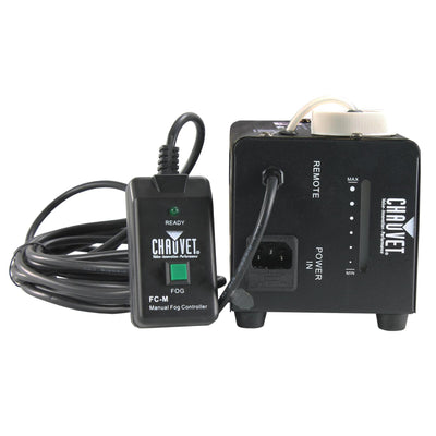 Chauvet DJ Hurricane Pro Fog Smoke Machine with 1 Gallon Bottle of Fog Fluid - VMInnovations